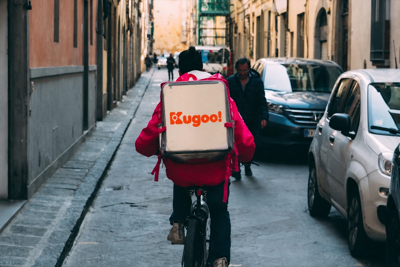 Kugoo delivery rider